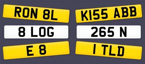 Standard number plates(front and Rear)