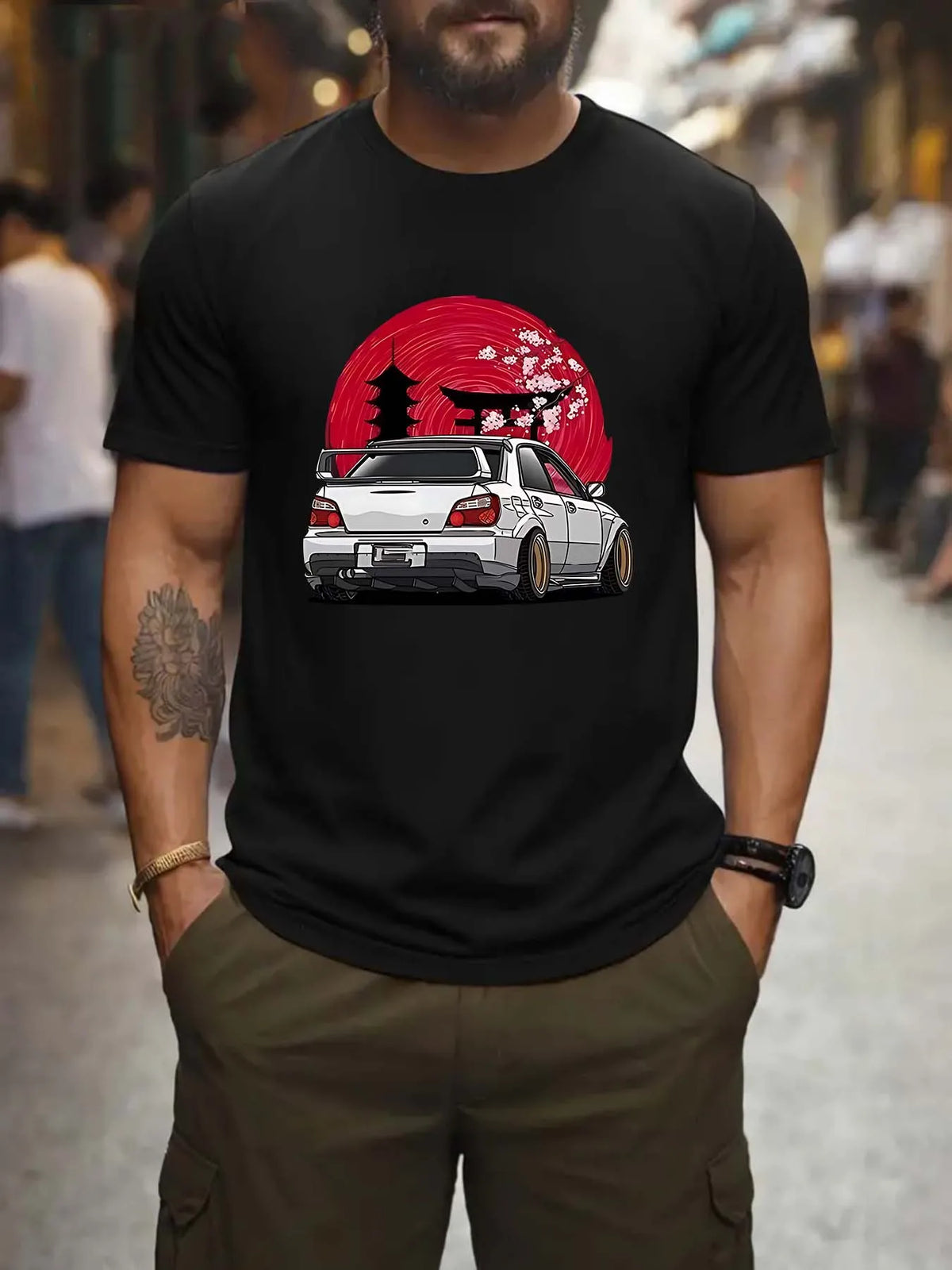 Japanese Car pattern design